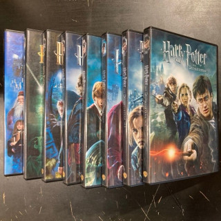 Harry Potter - koko elokuvasarja 8DVD (VG+-M-/VG+-M-) -seikkailu-